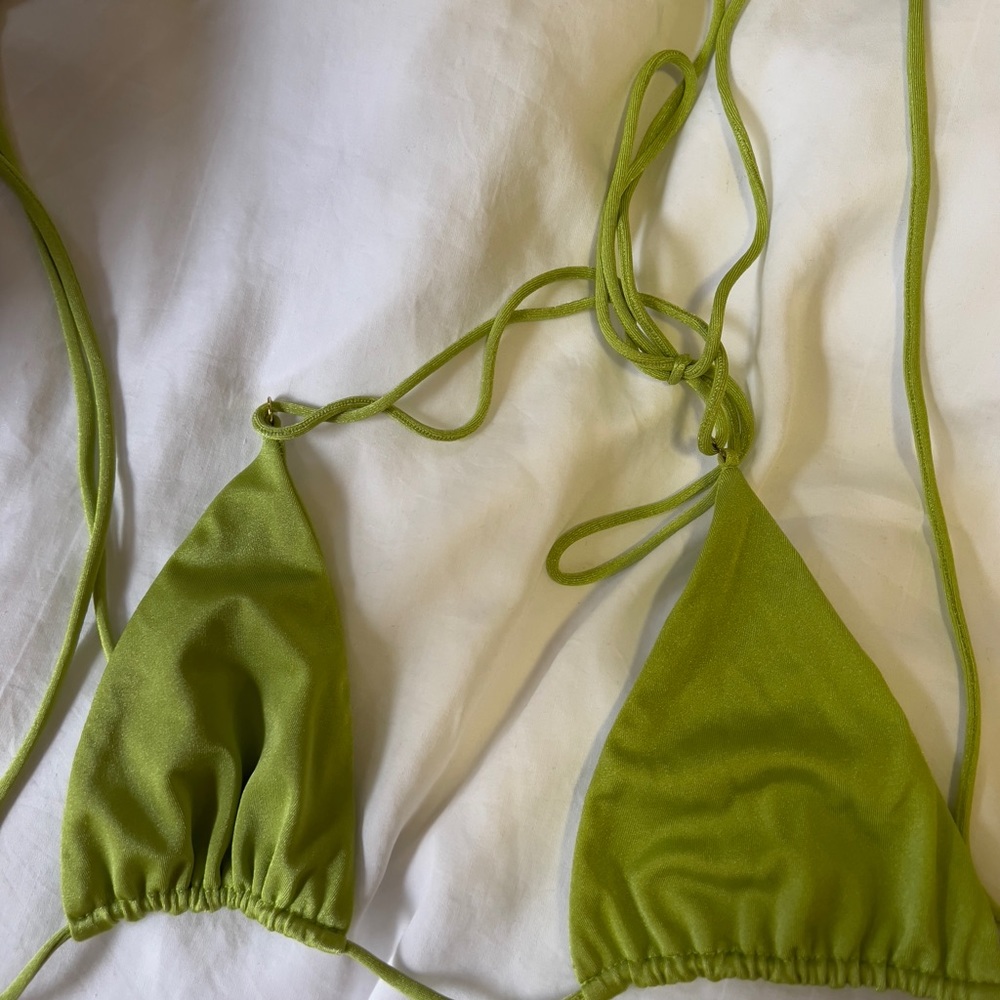 Sommer swim green bikini top